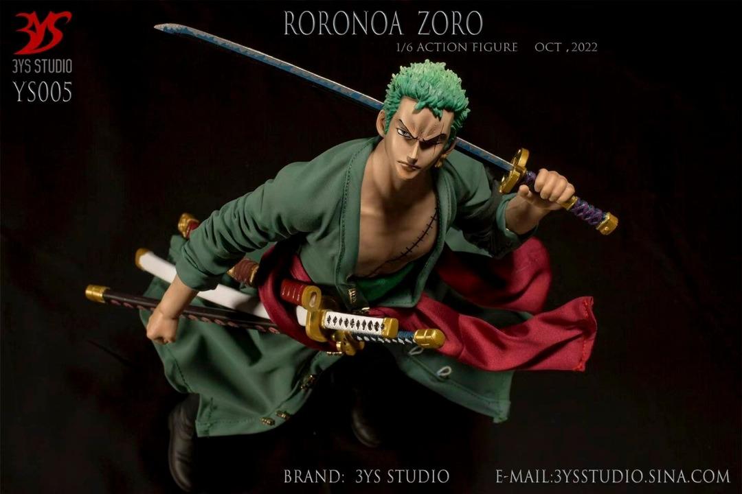 3YS Studio Scale 1/6 Roronoa Zoro Action Figure, Hobbies & Toys, Toys & Games on Carousell