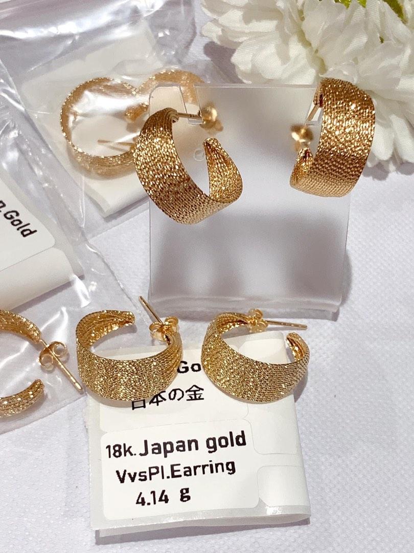 18k Japan gold Earrings - アクセサリー