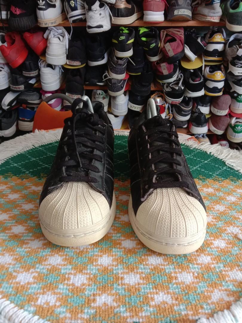 8 uk kasut adidas superstar padu harga siap pos sm Men s Fashion Footwear Sneakers on Carousell