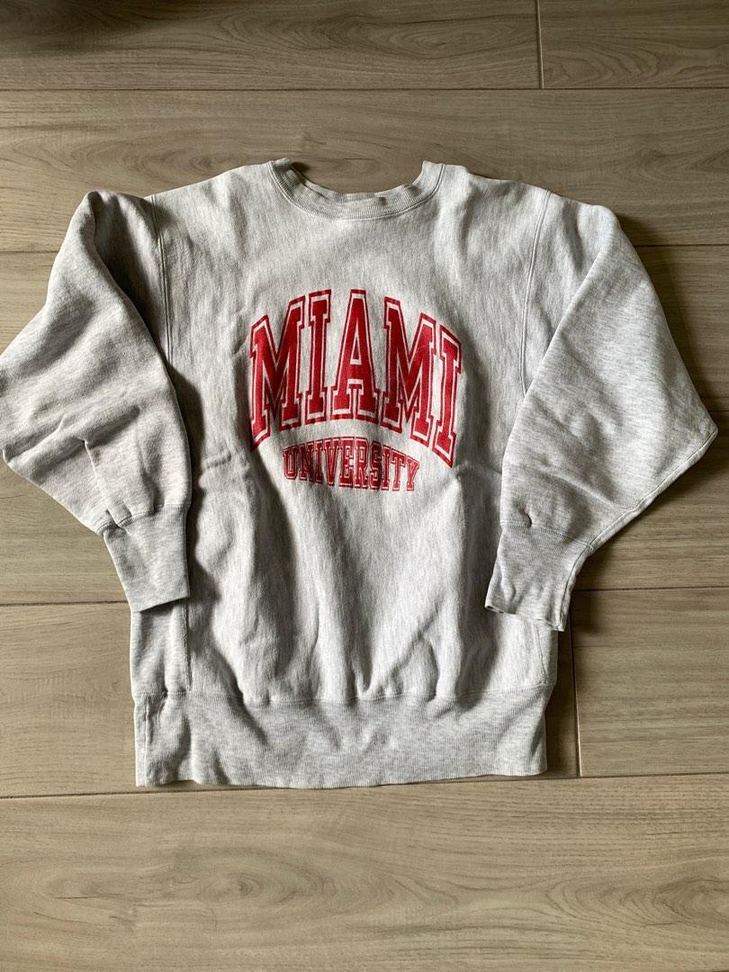 90s champion reverse weave淺灰衛衣, 男裝, 運動服裝- Carousell