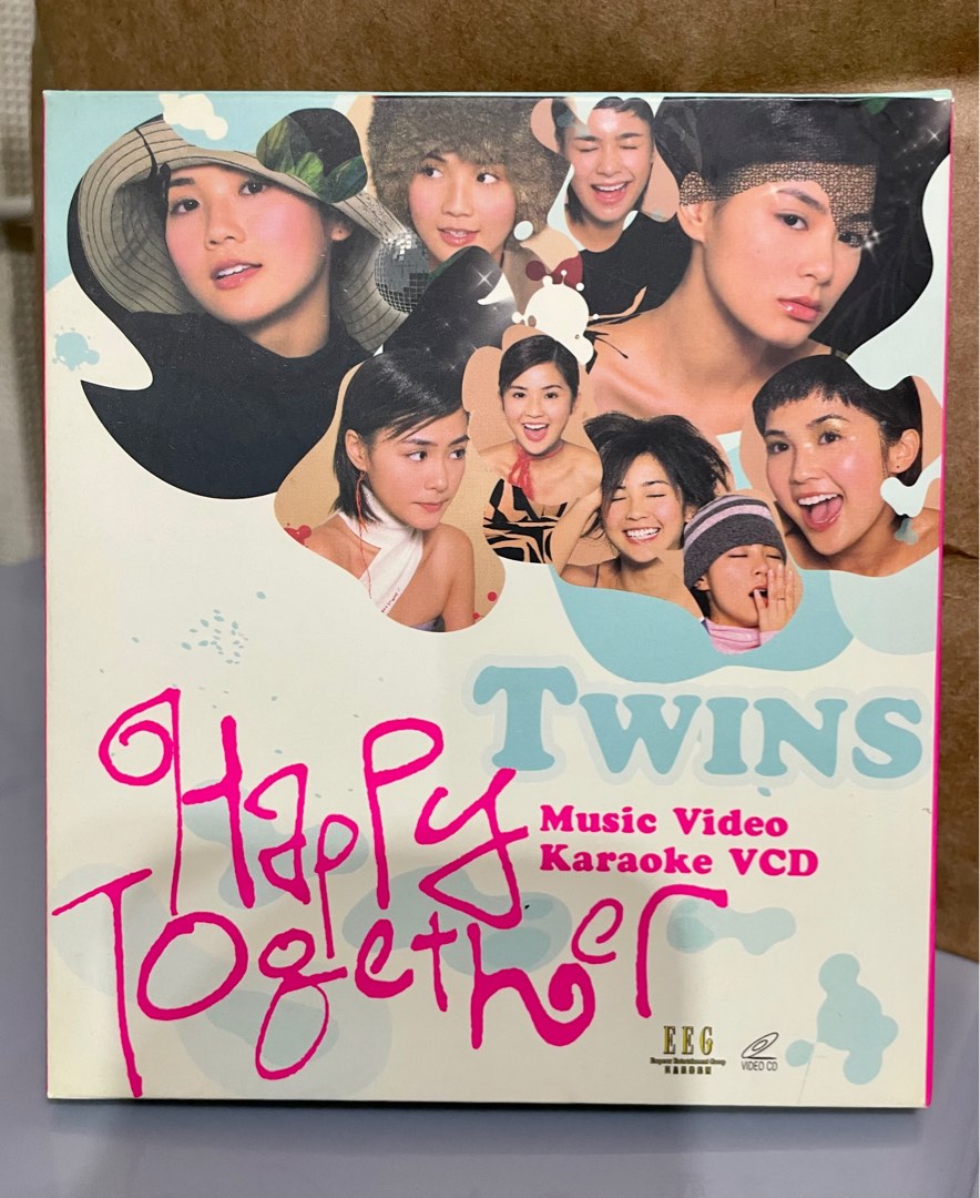 Twins ツインズ Happy Together 香港盤 3CD+1VCD Twins Happy