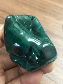 孔雀石原石擺設擺件 兩件95折 三件9折 P1733-15 64227393541890110