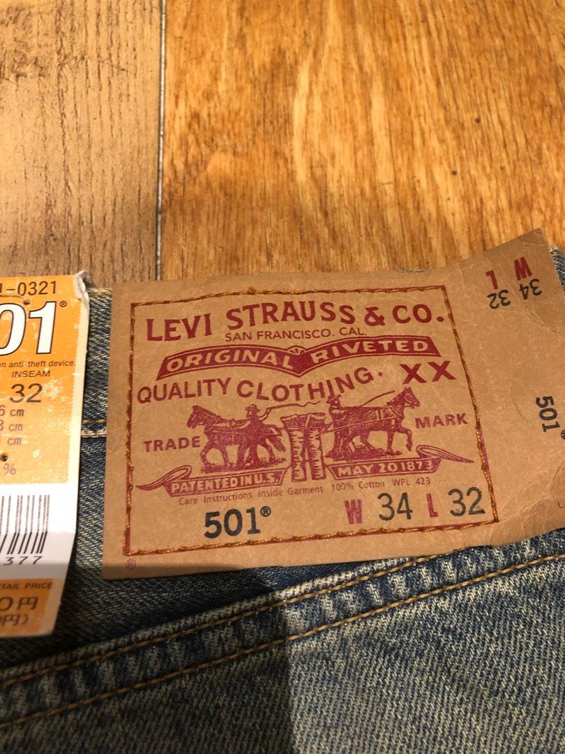 日本🇯🇵🇯🇵 Levi's 501 limited edition 08501-0321 W34 L32 (實腰34