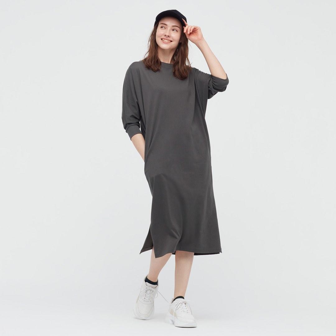 Uniqlo midi dress discount