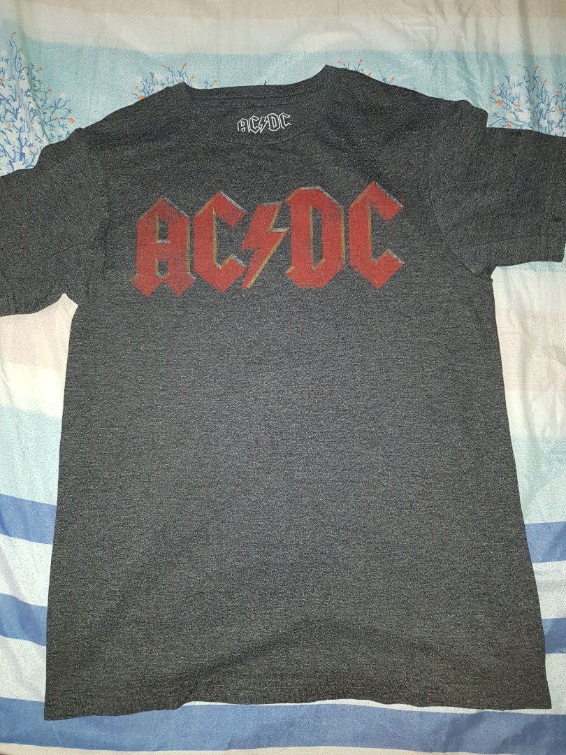 ac dc band shirt, Men's Fashion, Tops & Sets, Tshirts & Polo Shirts on ...