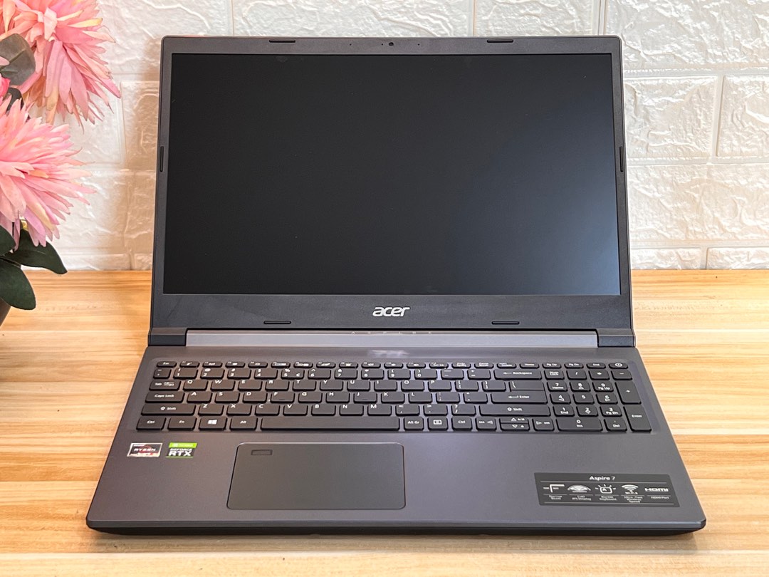 Acer Aspire 7 A715-42G AMD Ryzen 5 5500U 8GB RAM 512GB SSD RTX 3050 4GB ...
