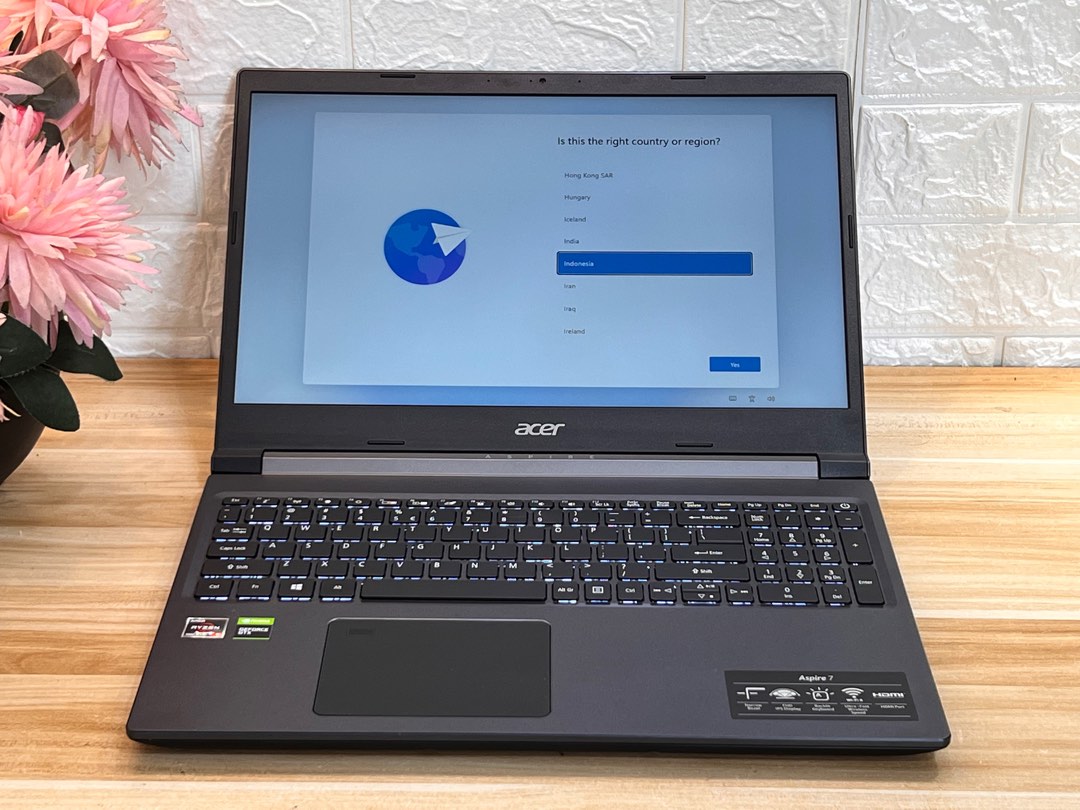 Acer Aspire 7 A715-42G AMD Ryzen 5 5500U 8GB RAM 512GB SSD GTX 1650 4GB ...