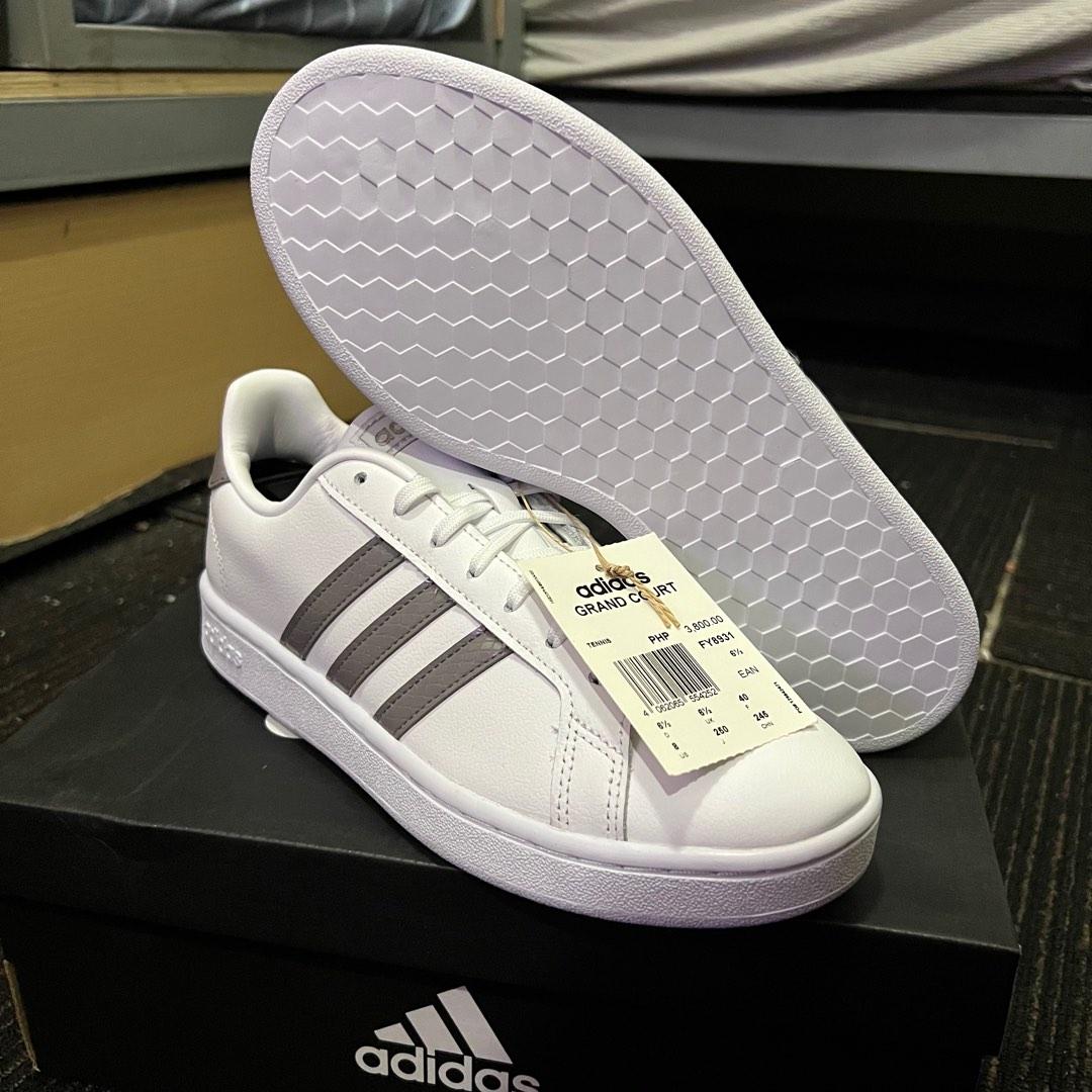 Adidas Grand Court (Category: Sneakers) located in Carmona. Submitted by sole.pals (Listing ID 1191021379, Image 1). Description: For Sale: Adidas Grand Court White/Gray ❌ ₱3,800 SRP ❌ ✅ ₱2,500 ONLY ✅ (Shipping not included) Brand New Complete Available size: 8 US Women’s (Adidas) 40 EU 6.5 UK 24.5 cm RFS: Reselling sneakers 📍 Carmona, Cavite #genzboss.