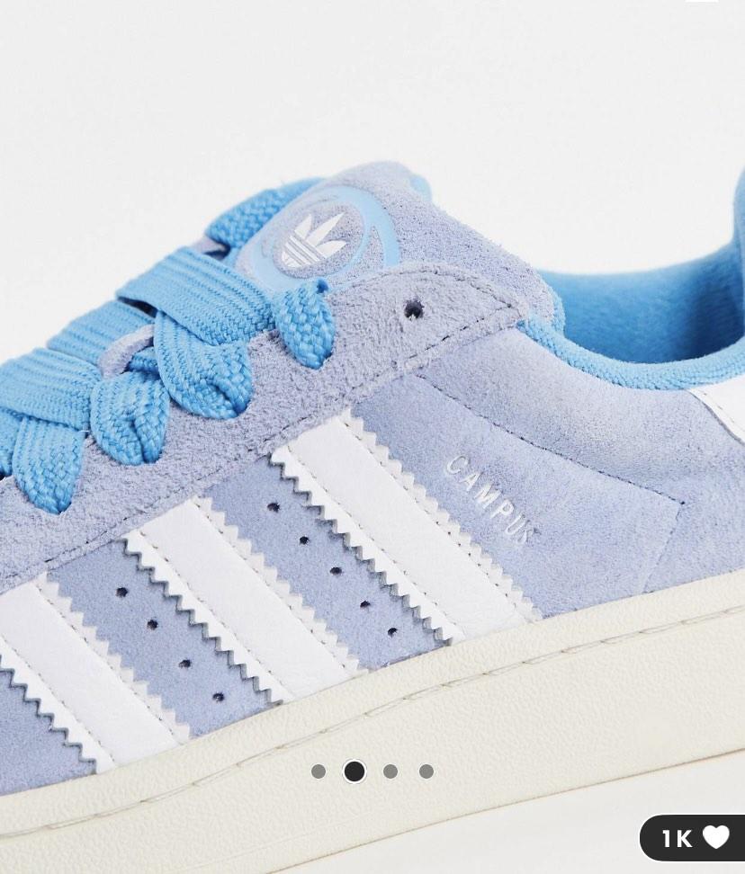 Adidas campus pale top blue