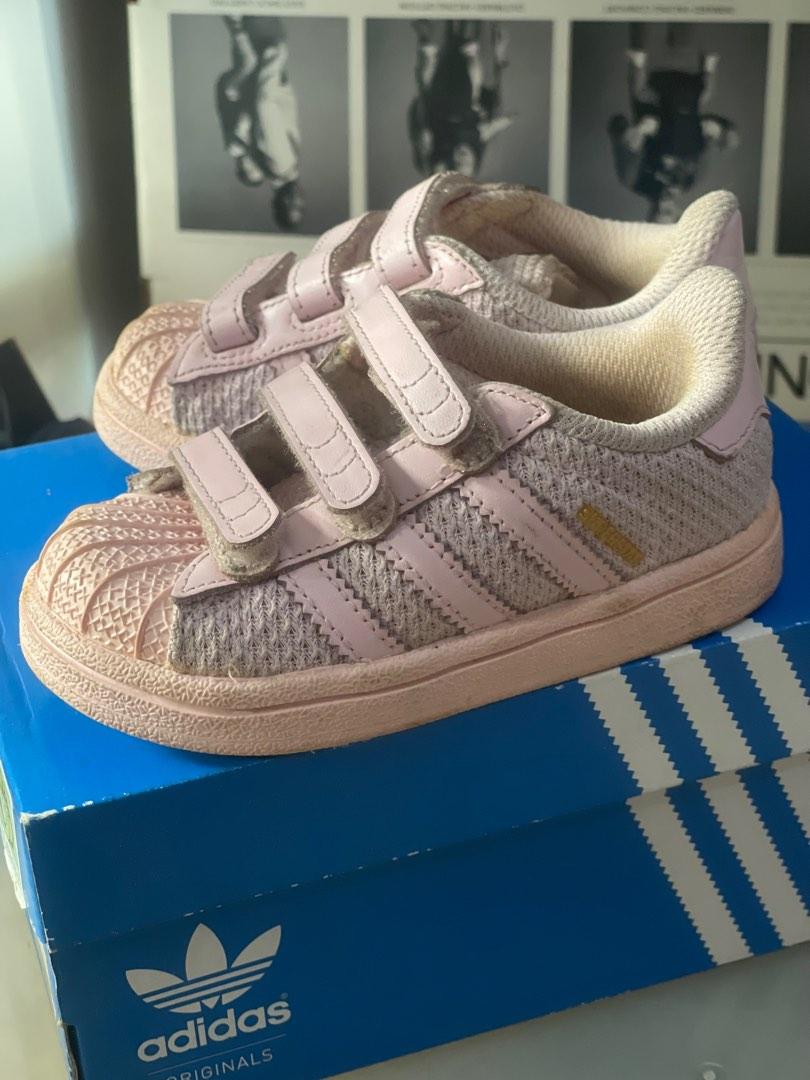 adidas superstar kids Pink