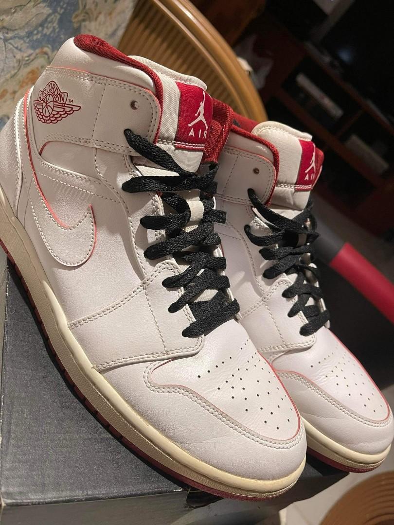 AIR JORDAN 1 mid cut Men s Fashion Footwear Sneakers on Carousell
