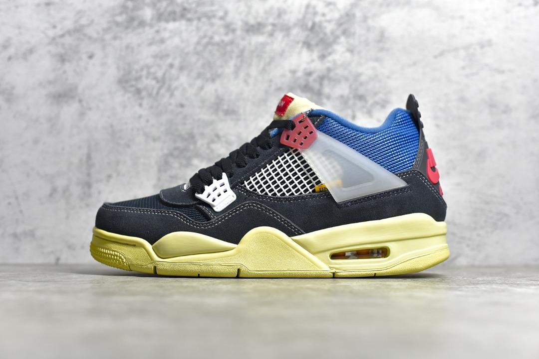 Air Jordan 4 Retro Union Off Noir DC9533 001 shoes Men s