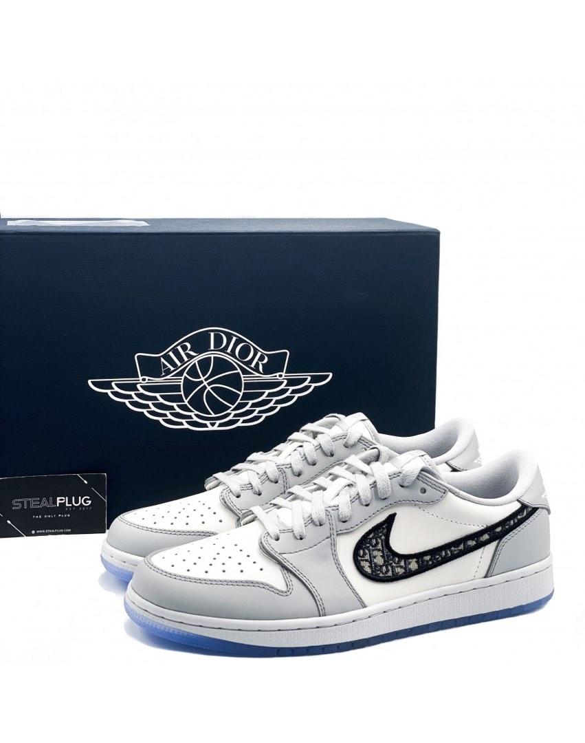 💥Air Jordan Low-Dior💥, Men's Fashion, Footwear, Sneakers on Carousell