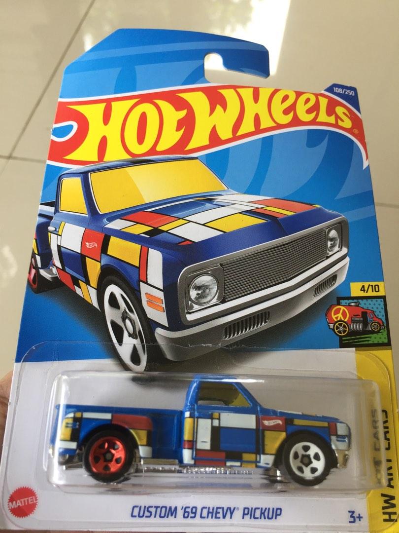 Alfamart Hot Wheels Original Custom 69 Chevy Pickup HW Art Cars, Toys