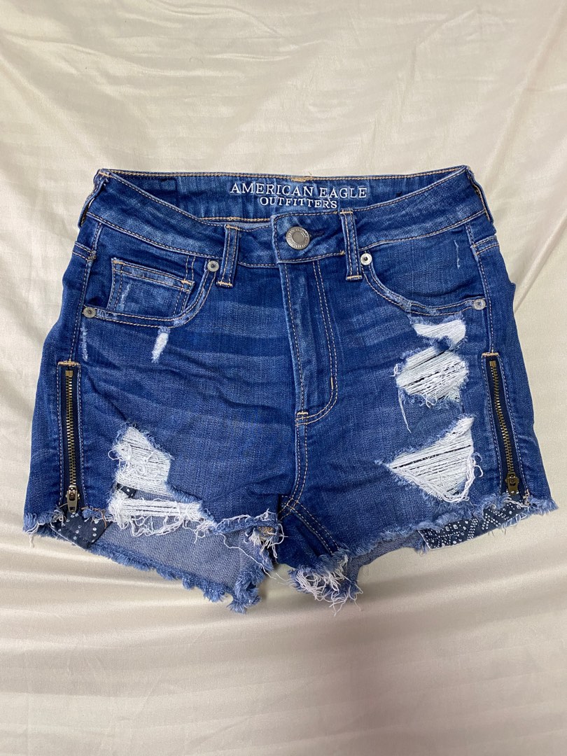 American eagle hi rise shortie clearance