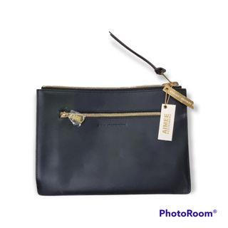 Auth NWT Aimee Kestenberg Leather Clutch $128