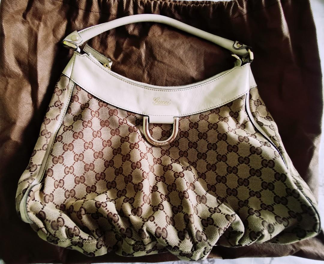 Gucci signature large shoulder bag clearance
