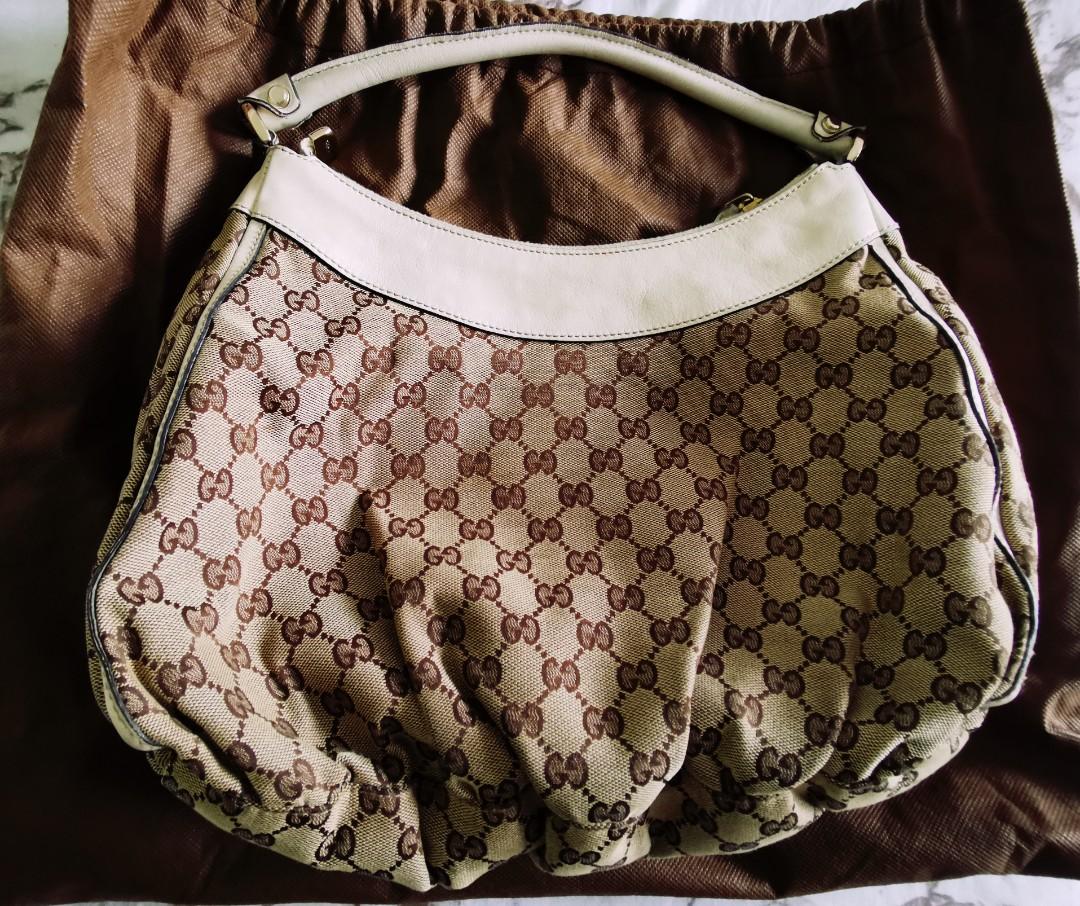 Gucci signature large shoulder bag outlet