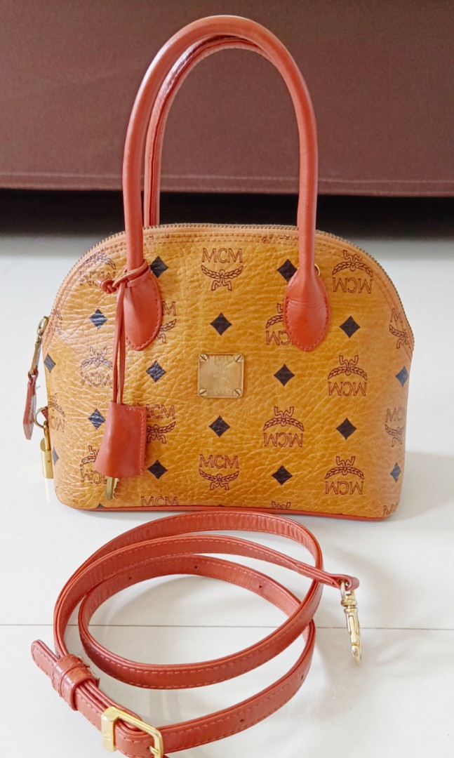 Authentic MCM Alma Handbag