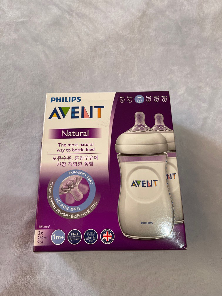 Avent milk bottles, Babies & Kids, Nursing & Feeding, Breastfeeding