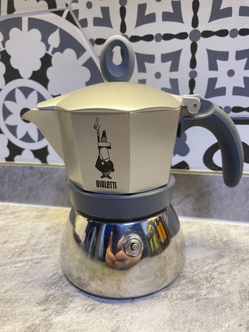 bialetti induction moka pot 3cup, TV & Home Appliances, Kitchen