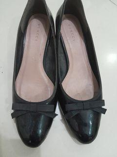 Black Enamel Shoes