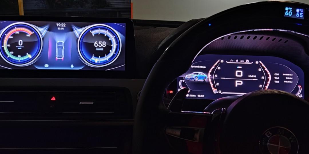 BMW Digital Instrument Cluster, Car Accessories, Accessories on Carousell