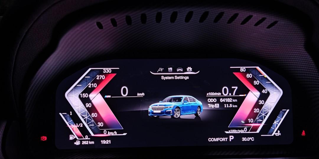 BMW Digital Instrument Cluster, Car Accessories, Accessories on Carousell