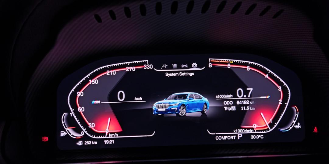BMW Digital Instrument Cluster, Car Accessories, Accessories on Carousell