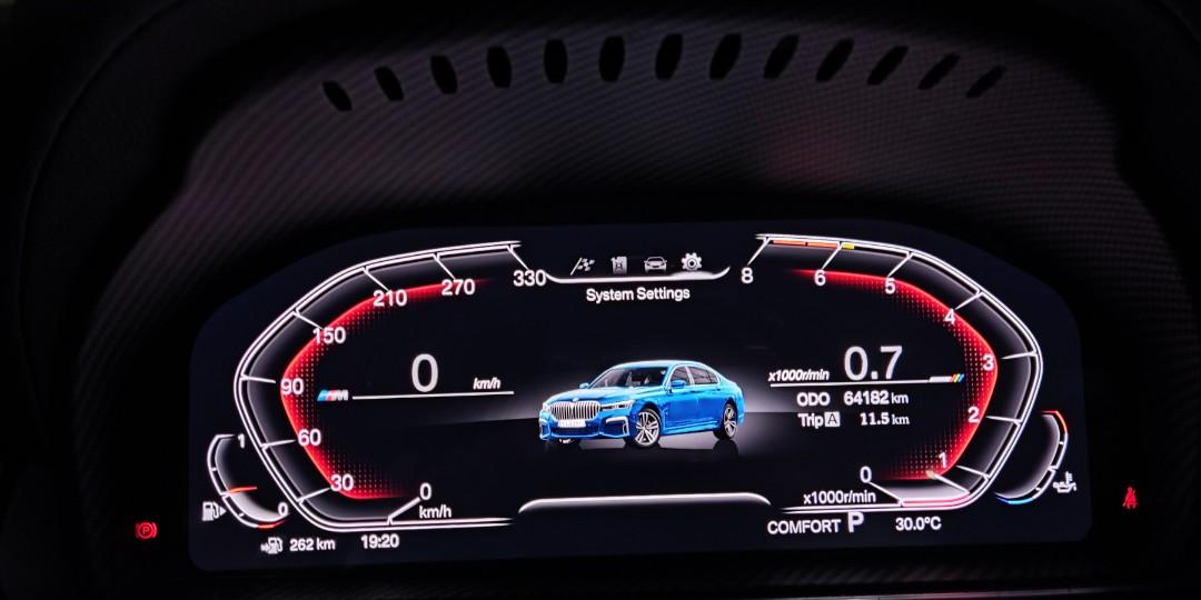BMW Digital Instrument Cluster, Car Accessories, Accessories on Carousell