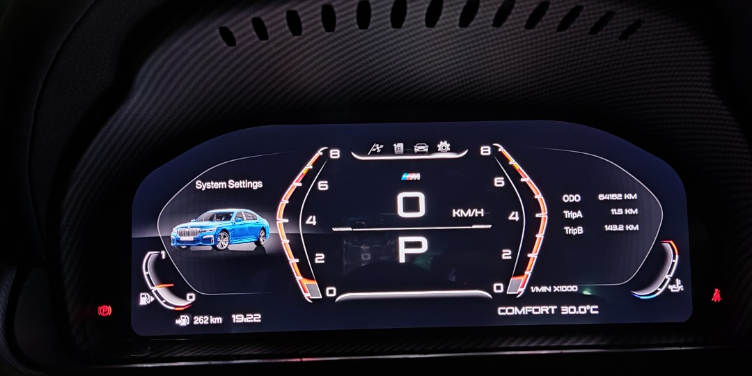 BMW Digital Instrument Cluster, Car Accessories, Accessories on Carousell