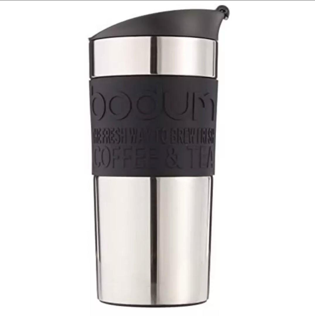 BNIB Bodum Vacuum Travel Mug 0.35L /12 fl. oz, Furniture & Home Living