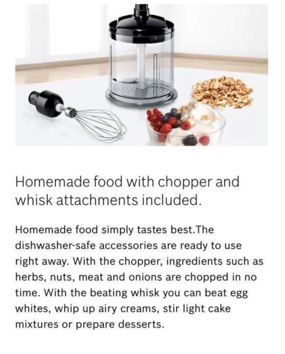Bosch Hand Blender/ ErgoMixx Fresh Vacuum System Deepavali Special , TV