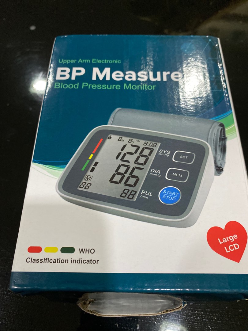 BP MeasureX Blood pressure monitor., Health & Nutrition, Medical