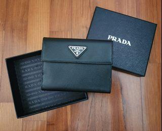 Brand New Prada Authentic Black Wallet