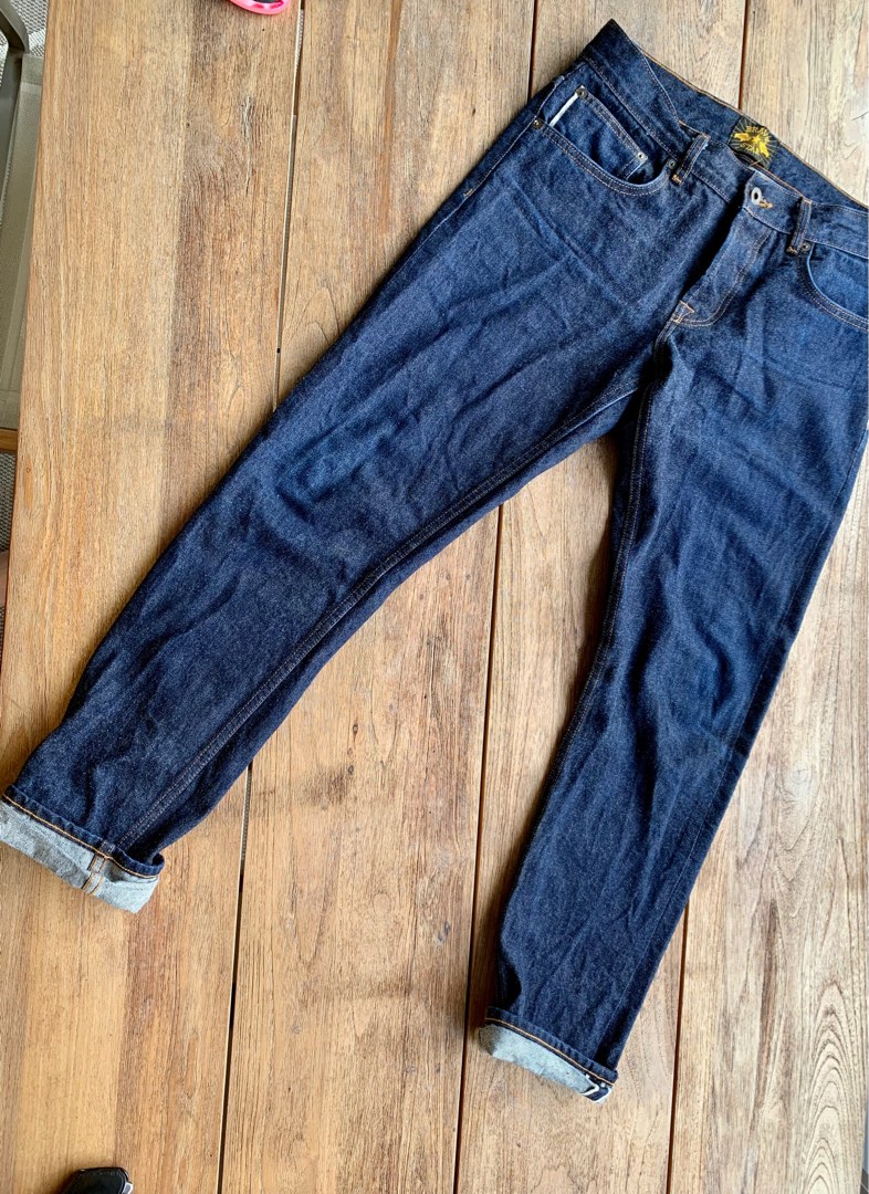 BRAVE STAR SELVEDGE RAW DENIM AMERICAN MADE PANTS, Men's Fashion, Bottoms,  Jeans on Carousell