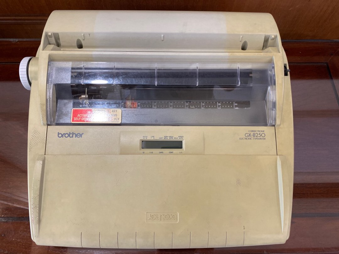 Brother GX8250 Electronic Typewriter, Computers & Tech, Printers