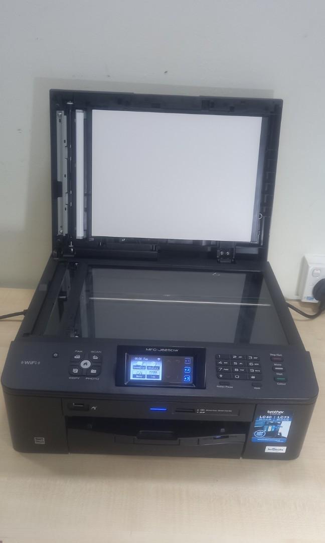Brother printer MFC-J625DW ( Come with original brother cartridge, ink ...