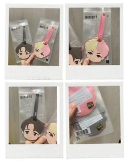 BTS 防彈少年團 POP-Up 快閃店 Q版行李吊牌