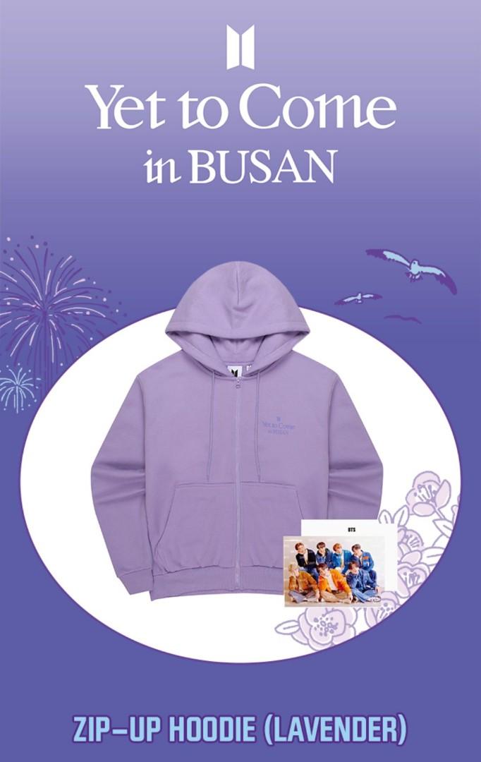 BTS Yet to Come in BUSAN ジップアップフーディー S-