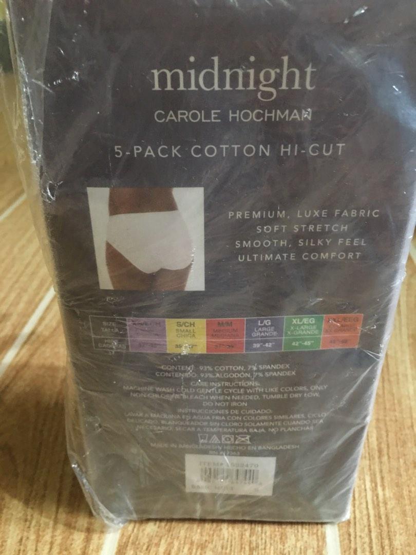 MIDNIGHT CAROLE HOCHMAN Cotton Luxe Brief Panty (5pcs)