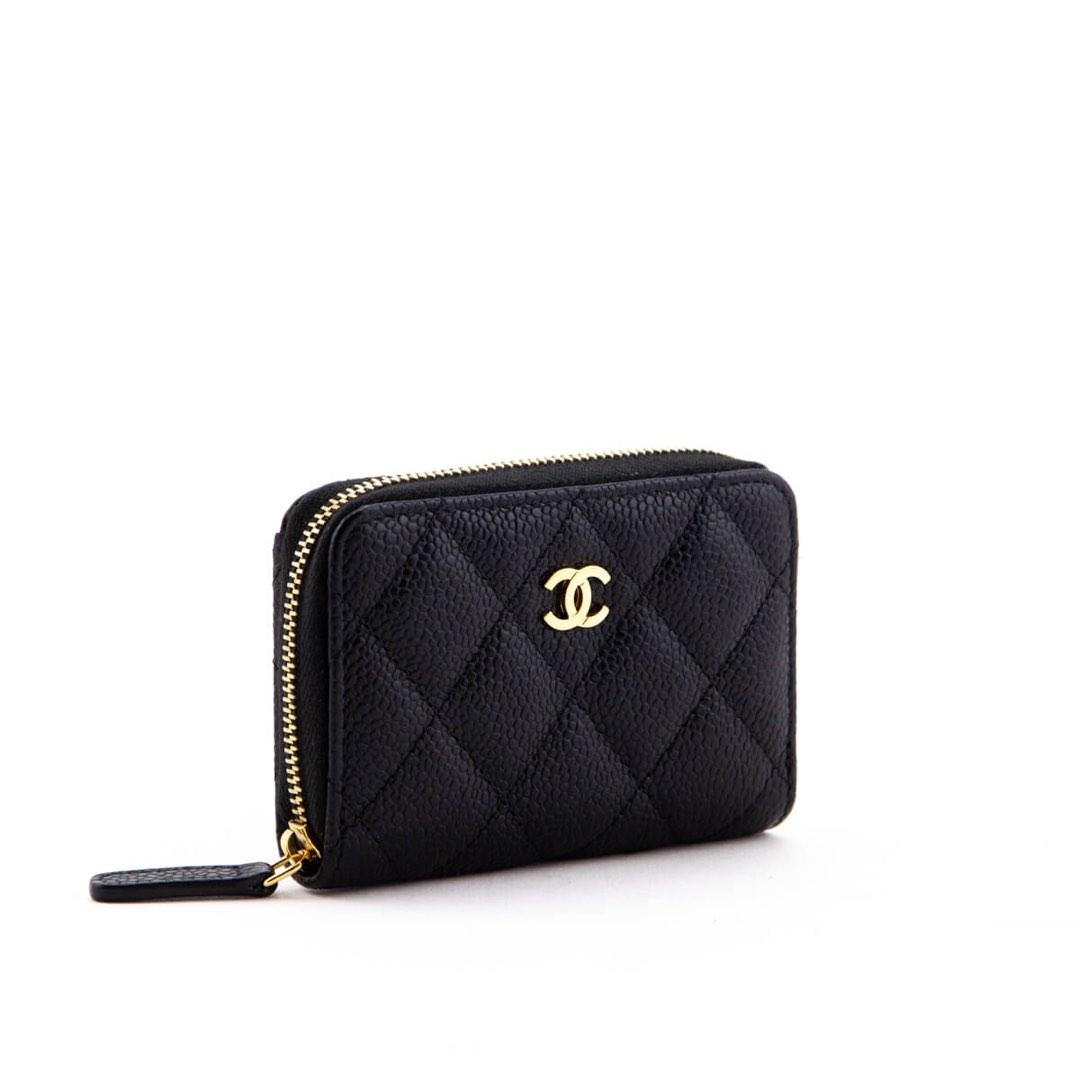 CHANEL 2023-24FW Zipped Coin Purse (AP3402 B12928)