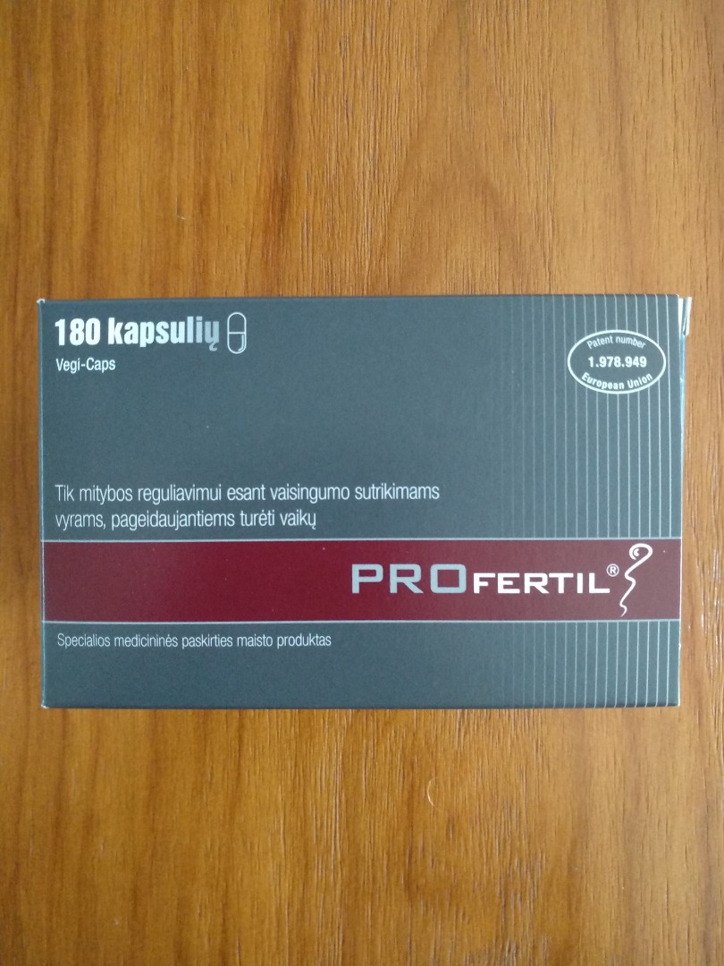 *Cheapest 180 Capsules* Profertil Male Fertility Supplement, Health ...