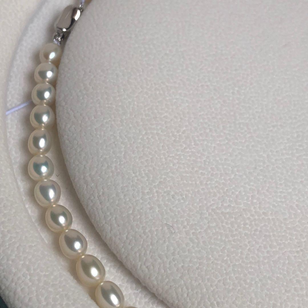 Clearance sale genuine freshwater pearls necklace Women s Fashion