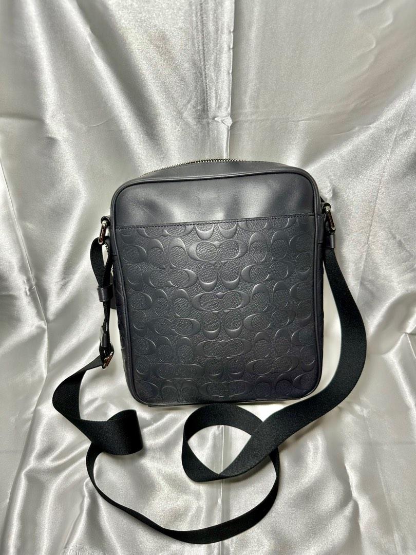 COACH Charles Flight Bag In Signature Crossgrain Leather