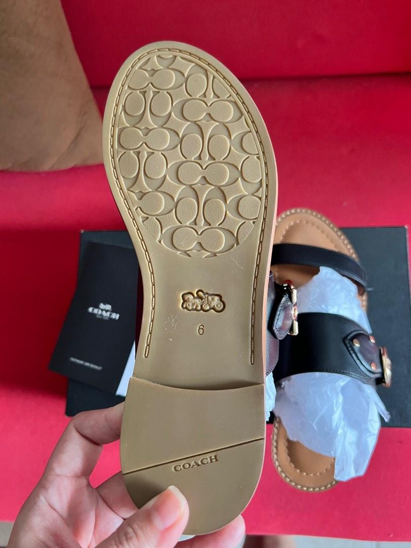 Coach Harlow Sandal (Leather), Women's Fashion, Footwear, Sandals on  Carousell