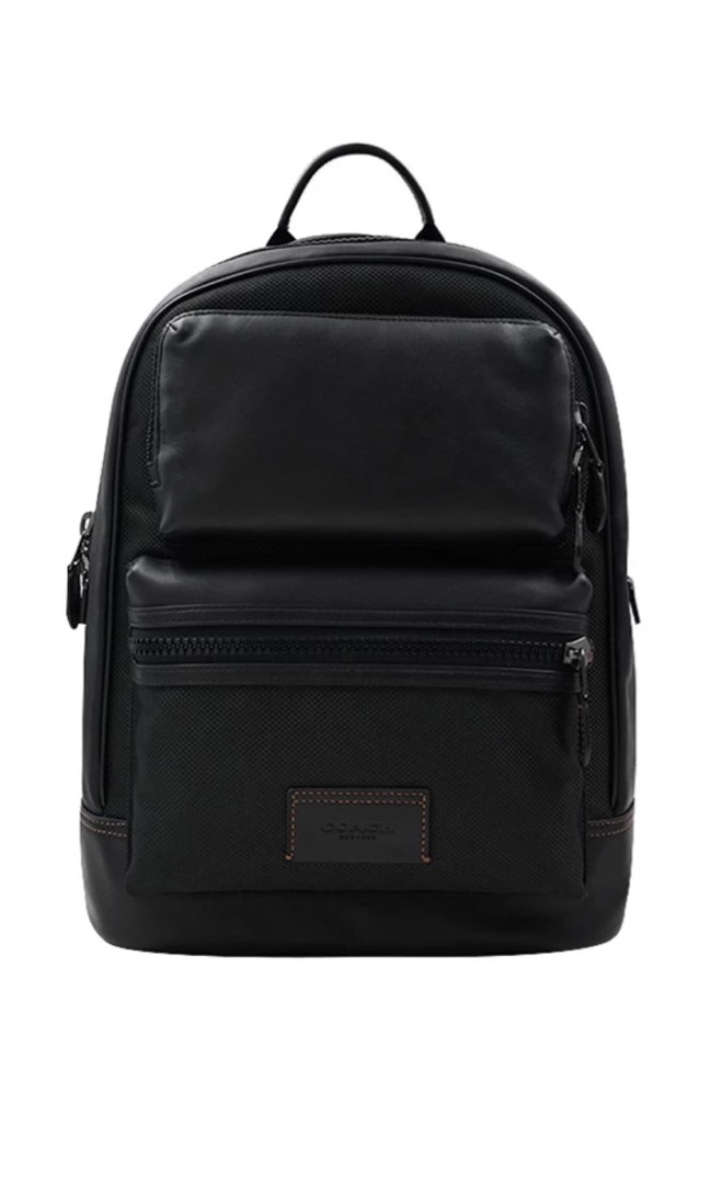 Coach Rider Men leather Backpack , Men's Fashion, Bags, Backpacks on
