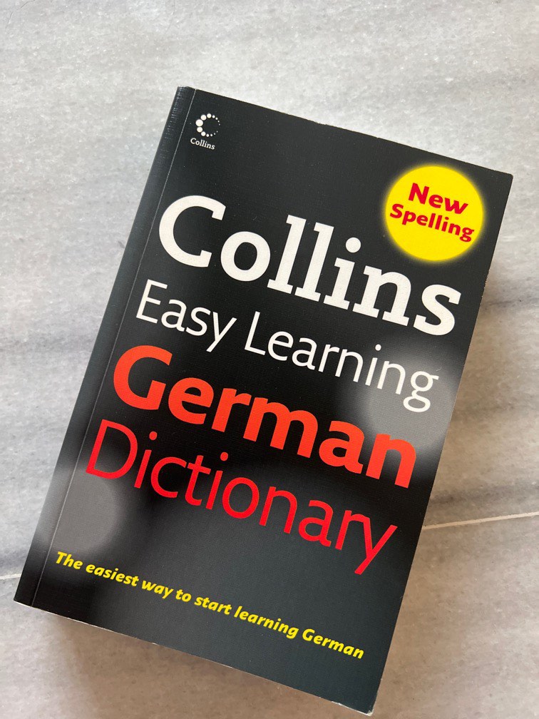 Collins Easy learning German dictionary, Hobbies & Toys, Books & Magazines, Textbooks on Carousell