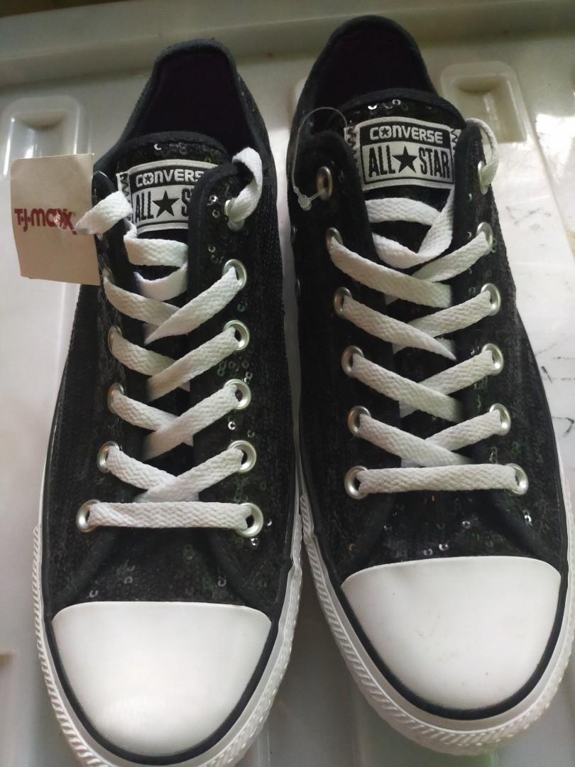 Converse sequin low best sale top