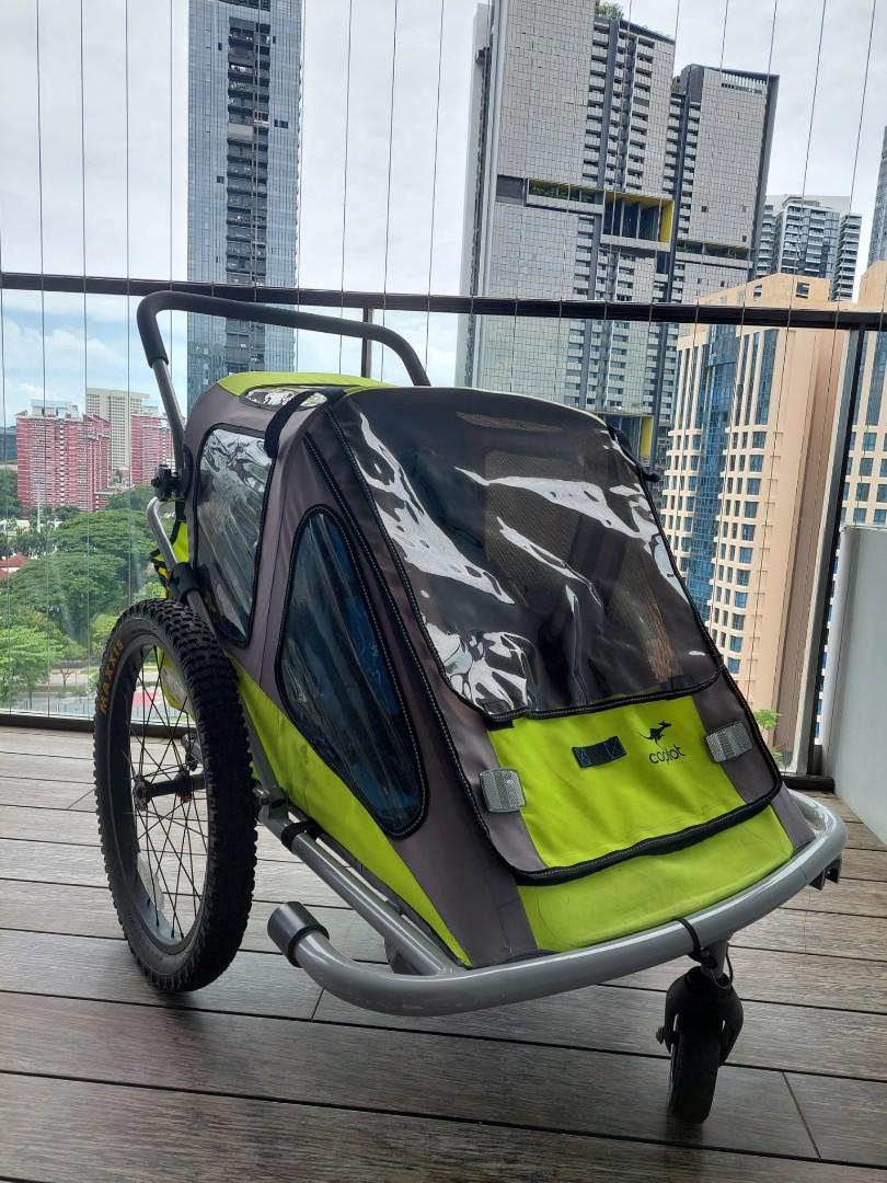 COPILOT child bicycle trailer and stroller Sports Equipment Bicycles Parts Parts Accessories on Carousell